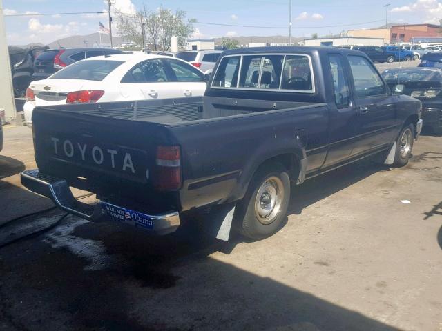 JT4VN93DXM5019755 - 1991 TOYOTA PICKUP 1/2 BLUE photo 4