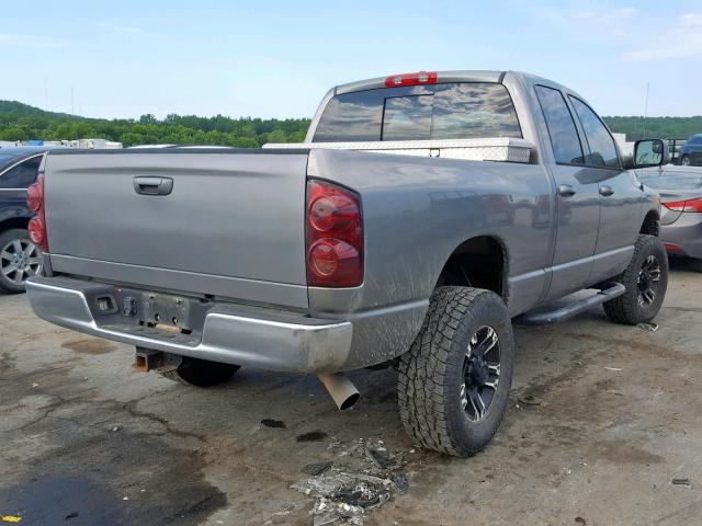 3D7KS28A68G175054 - 2008 DODGE RAM 2500 S ნაცრისფერი ფოტო 4