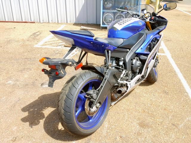 JYARJ16E0GA036977 - 2016 YAMAHA YZFR6 BLUE photo 4