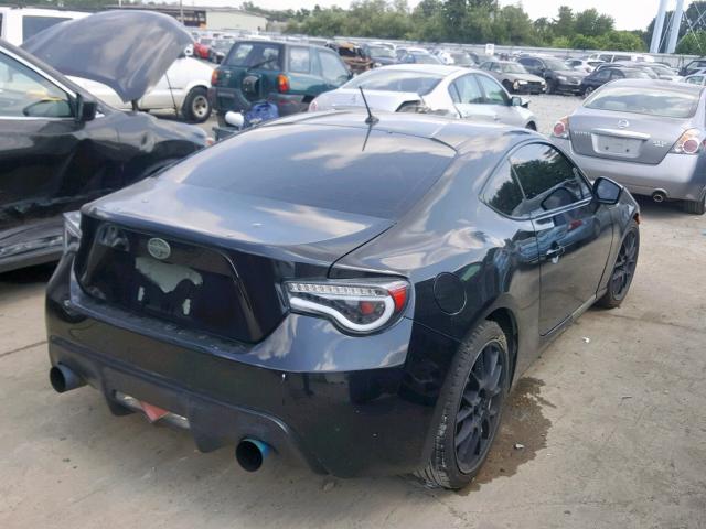 JF1ZNAA10E9706979 - 2014 TOYOTA SCION FR-S BLACK photo 4