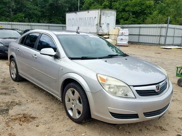 1G8ZS57N67F166606 - 2007 SATURN AURA XE SILVER photo 1