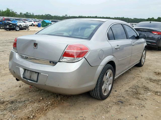 1G8ZS57N67F166606 - 2007 SATURN AURA XE SILVER photo 4