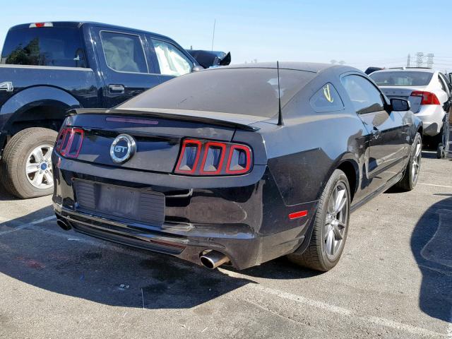 1ZVBP8CF1E5250308 - 2014 FORD MUSTANG GT BLACK photo 4