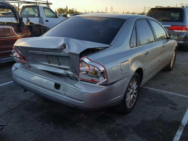 YV1TS92D741348447 - 2004 VOLVO S80 GRAY photo 4