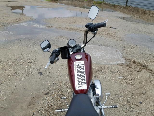 1HD4CR2128K422787 - 2008 HARLEY-DAVIDSON XL883 L BURGUNDY photo 9