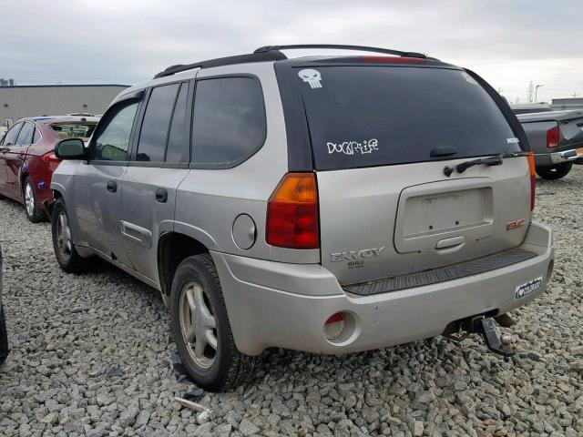 1GKDT13S142259459 - 2004 GMC ENVOY SILVER photo 3