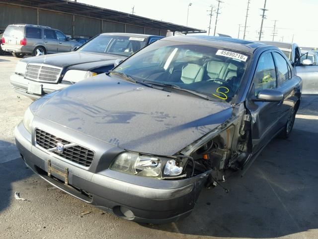 YV1RS59V342407912 - 2004 VOLVO S60 2.5T GRAY photo 2