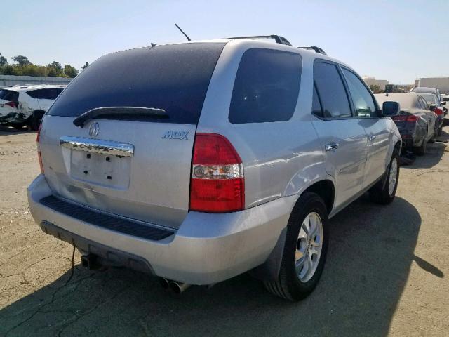 2HNYD18963H524165 - 2003 ACURA MDX TOURIN SILVER photo 4