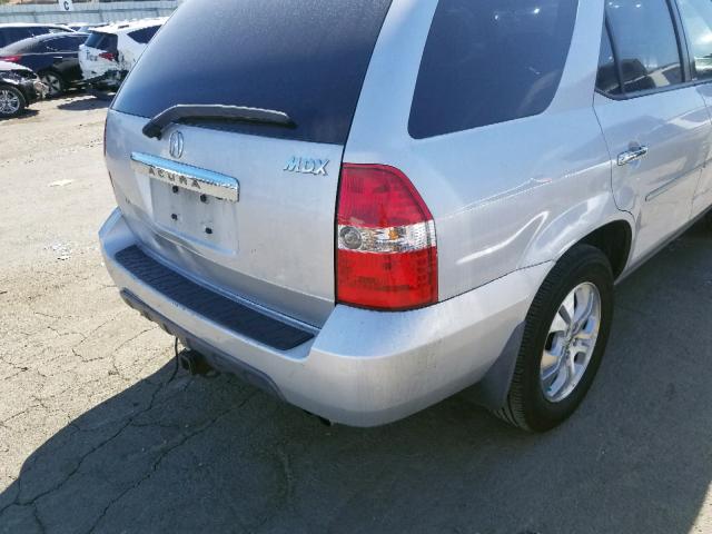 2HNYD18963H524165 - 2003 ACURA MDX TOURIN SILVER photo 9