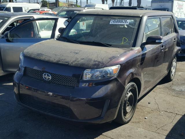 JTLZE4FE3A1114206 - 2010 TOYOTA SCION XB Bordo foto 2