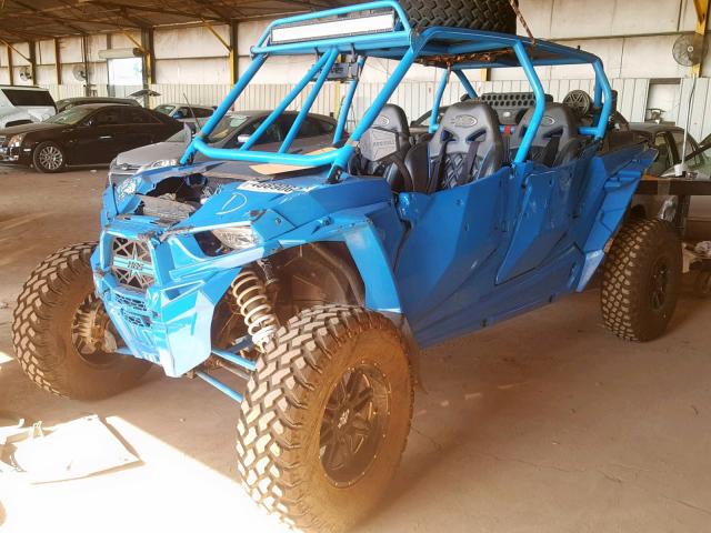 3NSVFE921GF464656 - 2016 POLARIS RZR XP 4 T BLUE photo 2