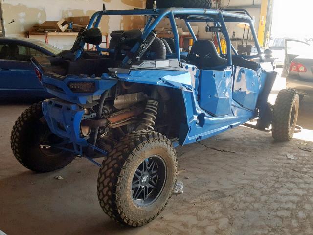 3NSVFE921GF464656 - 2016 POLARIS RZR XP 4 T BLUE photo 4