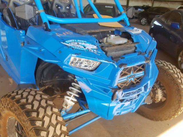 3NSVFE921GF464656 - 2016 POLARIS RZR XP 4 T BLUE photo 9