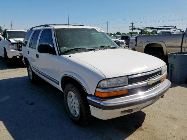 1GNDT13W3XK171748 - 1999 CHEVROLET BLAZER WHITE photo 1