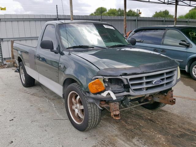 2FTRF17244CA49784 - 2004 FORD F-150 HERI GREEN photo 1