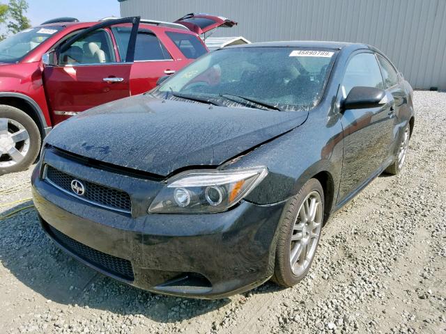 JTKDE177060123455 - 2006 TOYOTA SCION TC შავი ფოტო 2