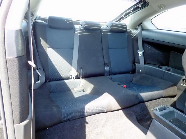 JTKDE177060123455 - 2006 TOYOTA SCION TC შავი ფოტო 6