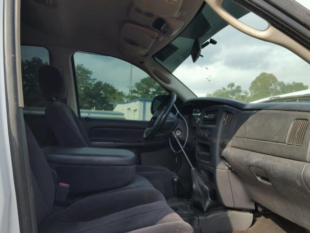 3D7KS28D65G741767 - 2005 DODGE RAM 2500 S WHITE photo 5