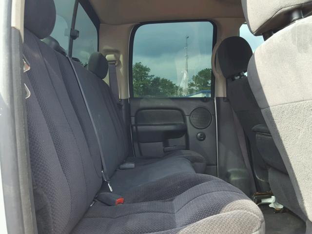 3D7KS28D65G741767 - 2005 DODGE RAM 2500 S WHITE photo 6