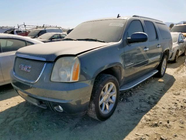 1GKFK66897J179278 - 2007 GMC YUKON XL D GRAY photo 2