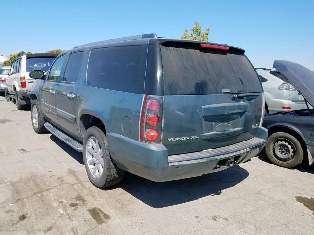 1GKFK66897J179278 - 2007 GMC YUKON XL D GRAY photo 3