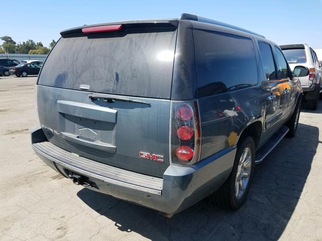 1GKFK66897J179278 - 2007 GMC YUKON XL D GRAY photo 4