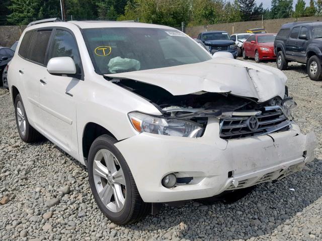 5TDDK3EH7AS006548 - 2010 TOYOTA HIGHLANDER WHITE photo 1