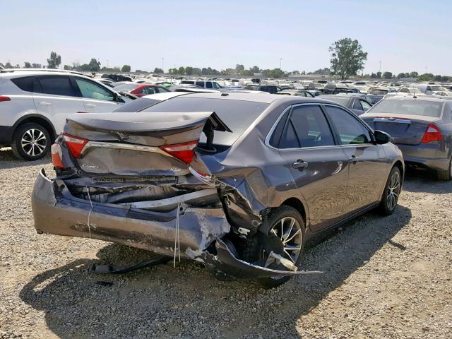 4T1BF1FK8FU883283 - 2015 TOYOTA CAMRY LE GRAY photo 4