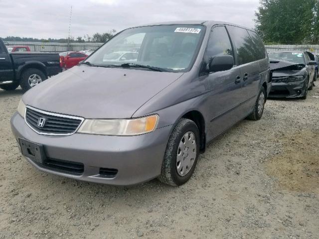 2HKRL1858YH577216 - 2000 HONDA ODYSSEY LX BEIGE photo 2