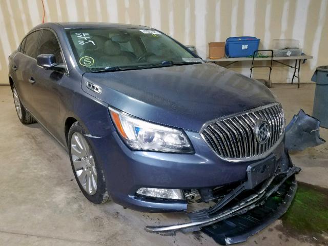 1G4GC5G3XEF145579 - 2014 BUICK LACROSSE BLUE photo 1