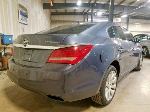 1G4GC5G3XEF145579 - 2014 BUICK LACROSSE BLUE photo 4