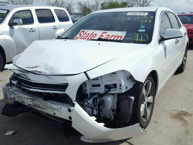1G1ZC5EU9CF293334 - 2012 CHEVROLET MALIBU 1LT 白色 照片 2
