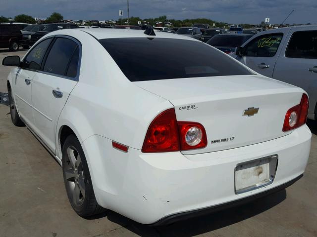 1G1ZC5EU9CF293334 - 2012 CHEVROLET MALIBU 1LT 白色 照片 3