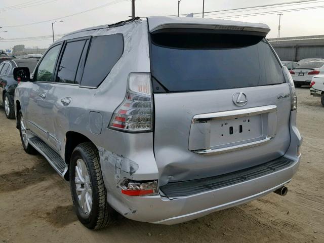 JTJBM7FX3J5204268 - 2018 LEXUS GX SILVER photo 3