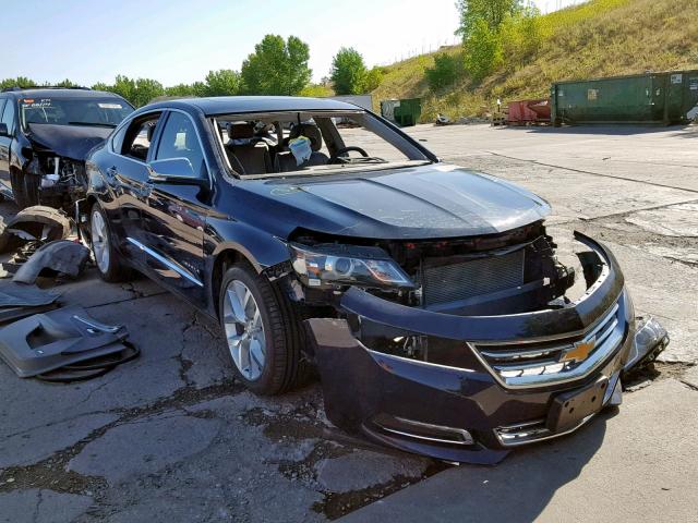 1G1145S32HU111000 - 2017 CHEVROLET IMPALA PRE BLUE photo 1