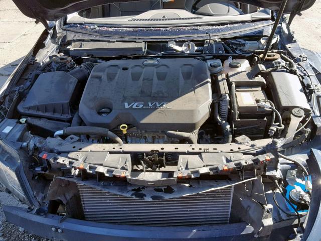 1G1145S32HU111000 - 2017 CHEVROLET IMPALA PRE BLUE photo 7