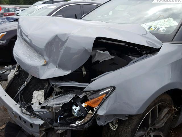 JTKJF5C75E3072996 - 2014 TOYOTA SCION TC 灰色 照片 9