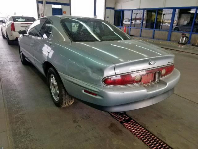 1G4GD2210T4707600 - 1996 BUICK RIVIERA GRAY photo 3