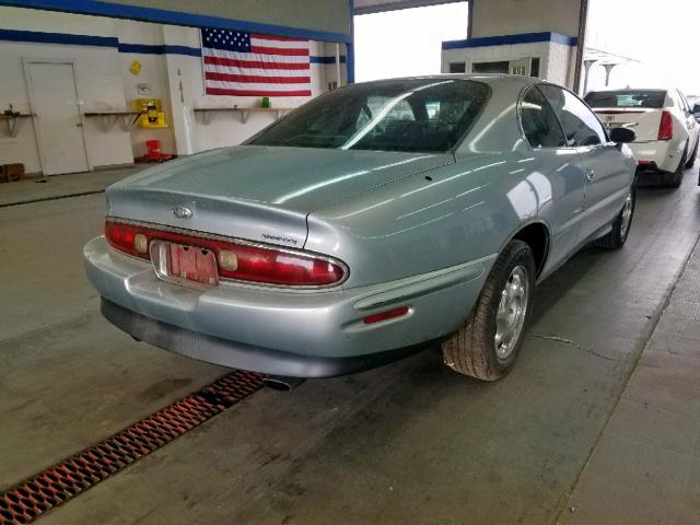 1G4GD2210T4707600 - 1996 BUICK RIVIERA GRAY photo 4