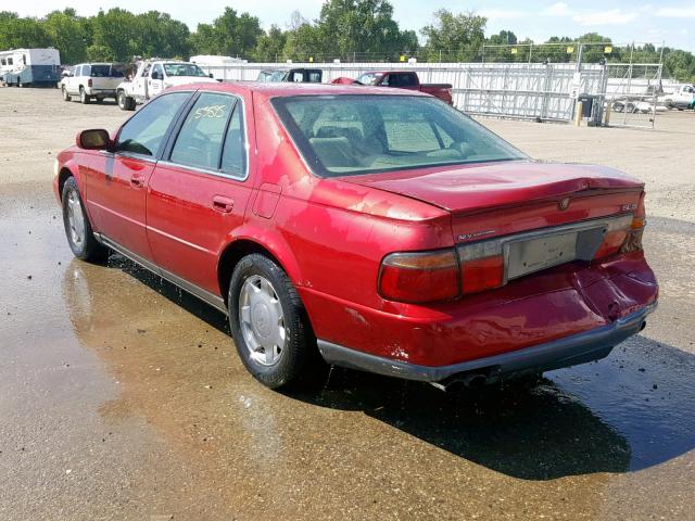 1G6KS54Y3WU922931 - 1998 CADILLAC SEVILLE SL RED photo 3