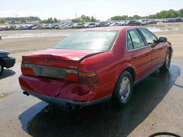 1G6KS54Y3WU922931 - 1998 CADILLAC SEVILLE SL RED photo 4