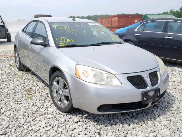 1G2ZH57N584110372 - 2008 PONTIAC G6 GT SILVER photo 1