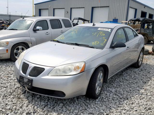 1G2ZH57N584110372 - 2008 PONTIAC G6 GT SILVER photo 2