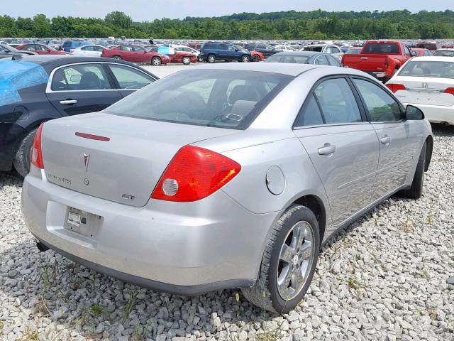 1G2ZH57N584110372 - 2008 PONTIAC G6 GT SILVER photo 4