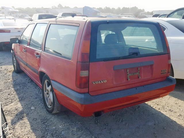 YV1LW5718S2142797 - 1995 VOLVO 850 RED photo 3