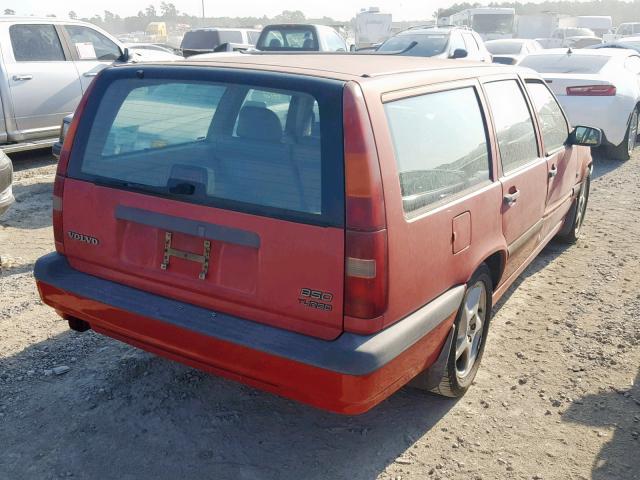 YV1LW5718S2142797 - 1995 VOLVO 850 RED photo 4