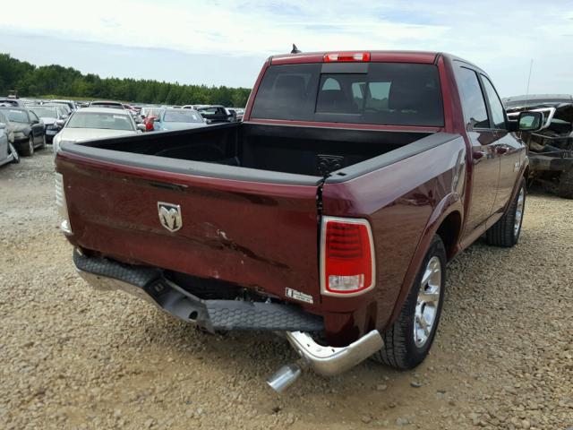 1C6RR6NT5HS574152 - 2017 RAM 1500 LARAM MAROON photo 4