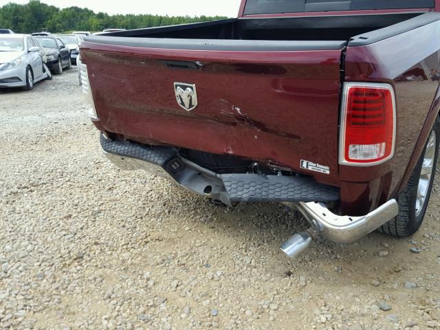 1C6RR6NT5HS574152 - 2017 RAM 1500 LARAM MAROON photo 9