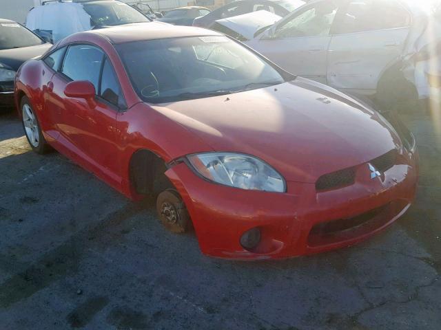 4A3AK24F17E003539 - 2007 MITSUBISHI ECLIPSE GS RED photo 1