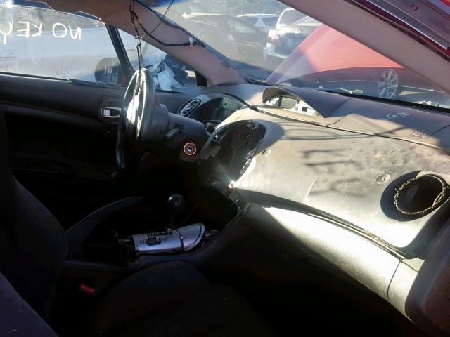 4A3AK24F17E003539 - 2007 MITSUBISHI ECLIPSE GS RED photo 5